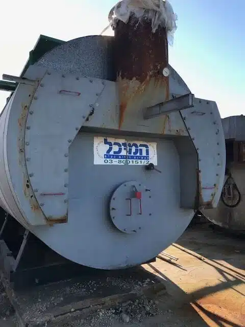 דוד קיטור 8 טון מוכן לפעולה