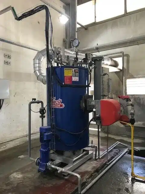 דוד קיטור למפעל תרמוקיר 400 קילוגרם לשעה