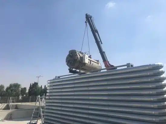התקנת מחליף חום